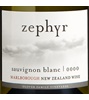 Zephyr Malborough Sauvignon Blanc 2014
